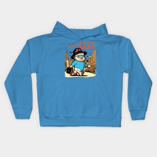 Hmmn, adult baby Kids Hoodie